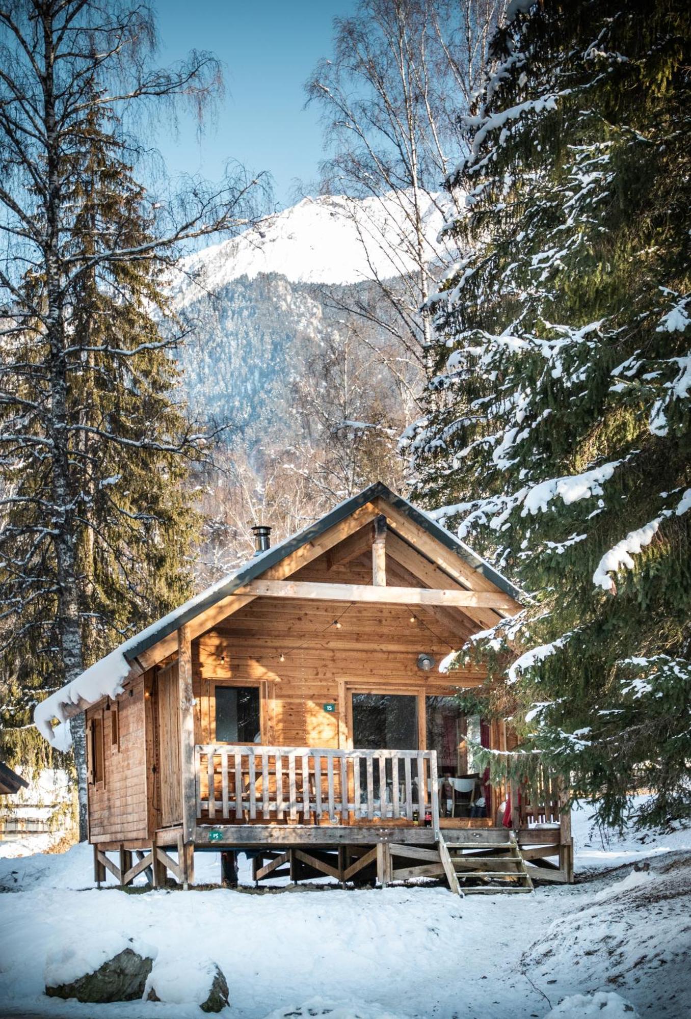 Huttopia Bozel En Vanoise Buitenkant foto