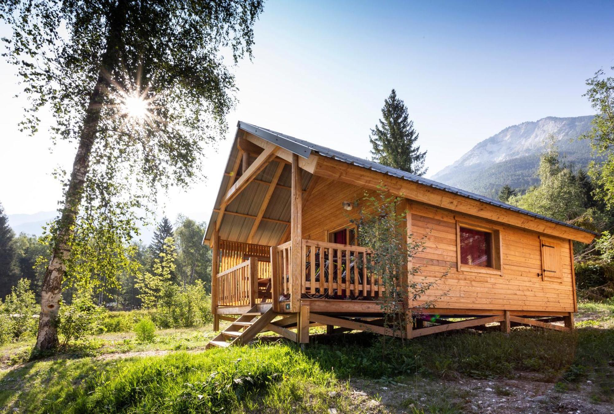 Huttopia Bozel En Vanoise Buitenkant foto